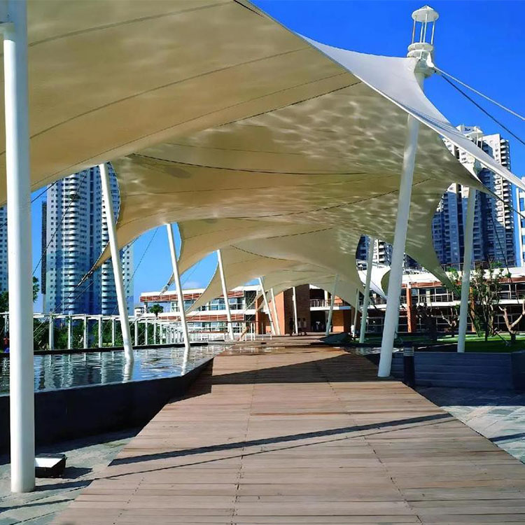 桐柏县膜结构景观棚