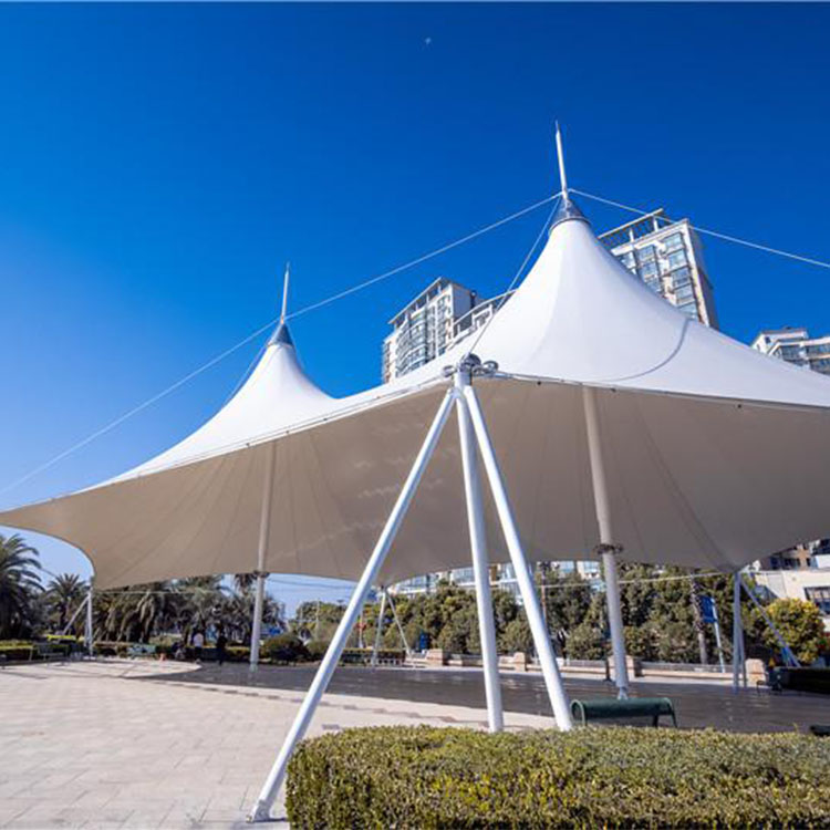 桐柏县膜结构景观棚