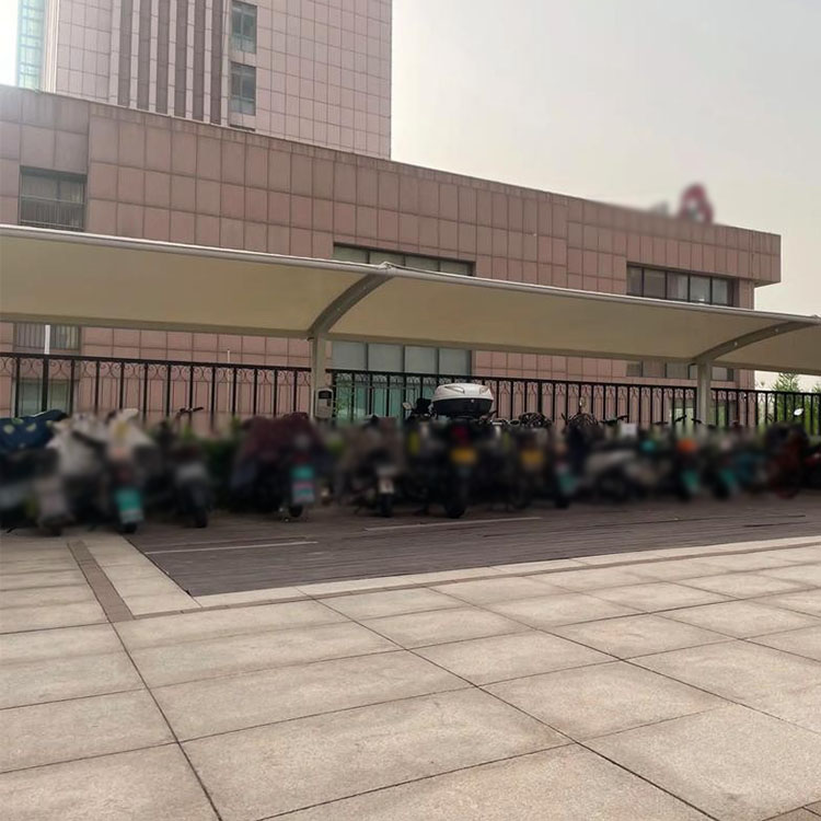 桐柏县膜结构电动车棚